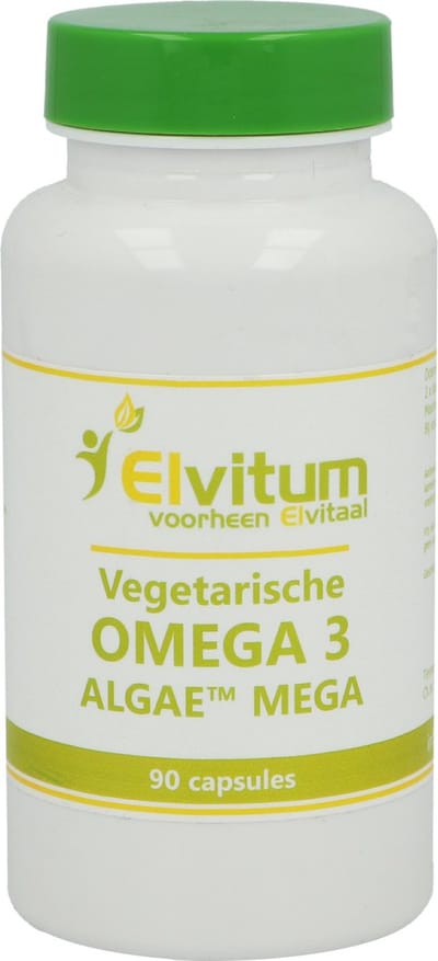 Elvitum Omega 3 vegetarisch 90 Vegetarische capsules