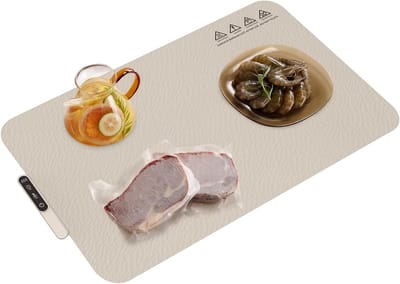 Opwarmmat Voedsel - Verwarmingsmat Buffet - Buffet Warm Houden - Opvouwbaar Siliconen - 60x38 cm - Romig