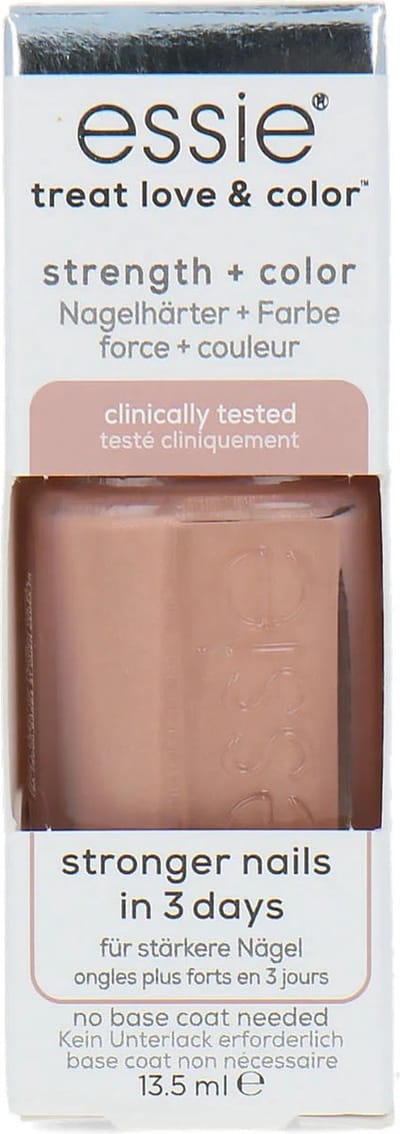 essie - TREAT LOVE & COLOR™ - 7 tonal taupe - roze - nagelverharder met calcium & camellia-extract - 13,5 ml