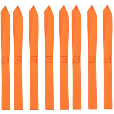 8-pack 13x1 inch Zachte Lus Spanband voor het Vastzetten van ATV Motorfiets Motor