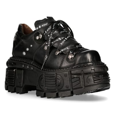 New Rock unisex platform punk metalen laarzen - M-TANK120N