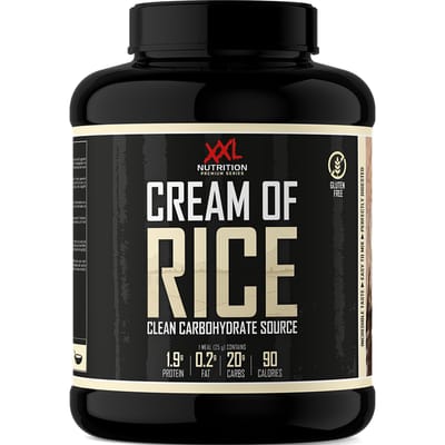 XXL Nutrition - Cream of Rice - Vanille - Rijstpap - 2000 g