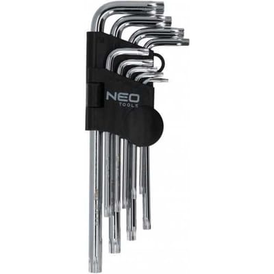 NEO Serie - Torx Sleutelset - 9 stks - Chroom-Vanadium Staal - Praktische Opbergdoos - 25 Jaar Garantie