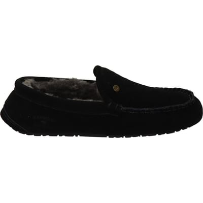 Warmbat Earlwood Suede Heren Sloffen - Zwart
