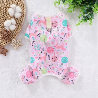 Honden Kleding Lente en Zomer Dunne Mesh Ademende Vierpotige Kleding Huisdier Kat Kleine en Middelgrote Hond Teddy Grote Beer Pomeriaan XL