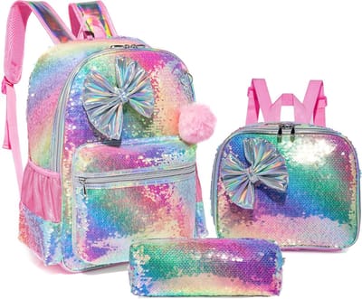 Unicorn Child Backpack, Rugzak voor Meisje Primary School, Teenage Girl Primary School Backpack Gift Bag Teenage Lichtgewicht Schooltas Gift.