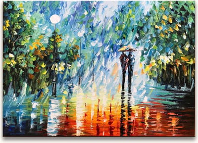 Handgeschilderd schilderij Olieverf op Canvas - Leonid Afremov