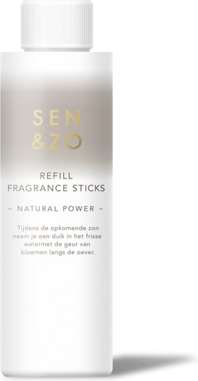 Sen & Zo Reed sticks Refill 150ML Natural Power