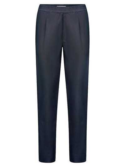 Slim Fit-7/8-broek Van Peter Hahn blauw