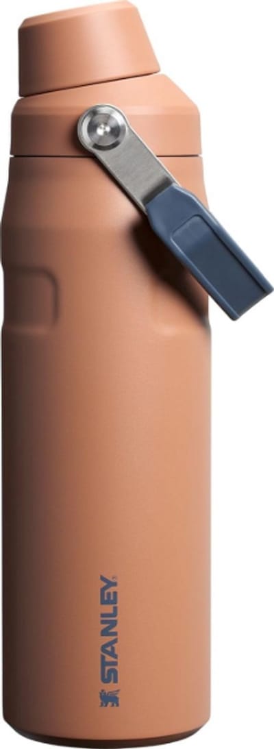 Stanley IceFlow Flip Straw 2.0 Waterfles 0.71L (Toast) – Geïsoleerde RVS Drinkfles met Inklapbaar Rietje – Lekvrij & BPA-vrij