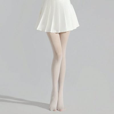1 Paire Collants Blancs Femme Collants Blancs Transparents Extensibles Bas Collants Collants Femme S white