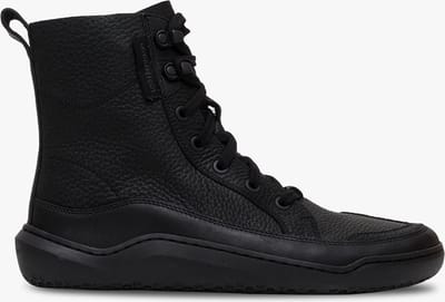 Vivobarefoot Gobi Boot - Obsidian - Vrouwen Barefoot Schoenen - Maat 41