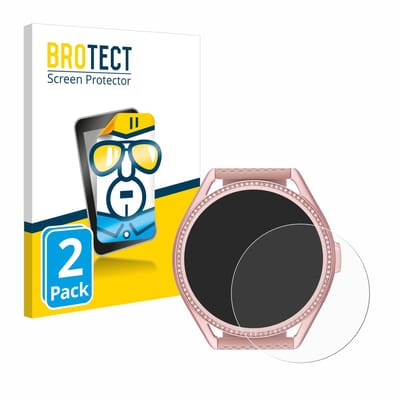BROTECT - Screenprotector voor Michael Kors Access MKGO Gen 5E MKT 5116 - Folie Beschermfolie transparant 2 Stuks