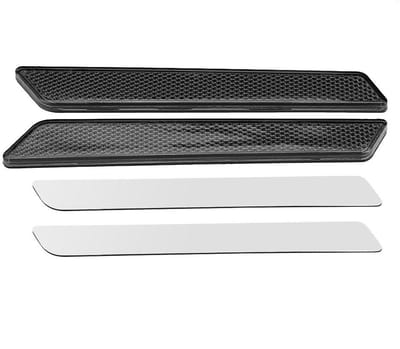 Dailygoody - Latch Cover Reflector - Zadeltas Reflectors - Verbeterde zichtbaarheid - Smokey - Harde zadeltas accessoires