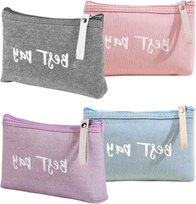 Draagbare en Waterdichte Make-up Tas - Multifunctionele Cosmetica Organizer voor Vrouwen in 18 × 12 cm, Verkrijgbaar in Roze, Paars, Blauw en Grijs, Stijlvol en Praktisch