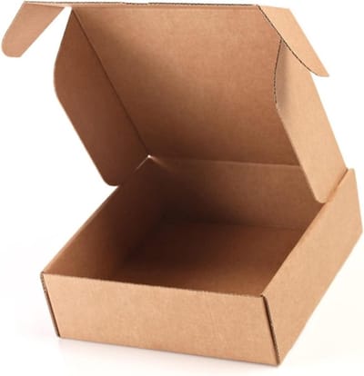 Kartonnen Dozen - Verhuisdozen Postdozen - Opslag en Verzending - Eenvoudige Montage - 280 x 190 x 120 mm - Bruin