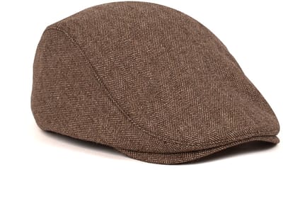 TRESANTI | FIORE | Visgraat flatcap | bruin