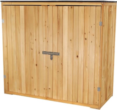 CRLYN® Tuinkast Hout - Tuinkist - Tuinkasten voor Buiten - Tuinberging