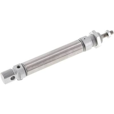 ISO 6432 Ronde Enkelwerkende Cilinder 16-50mm - Magnetisch