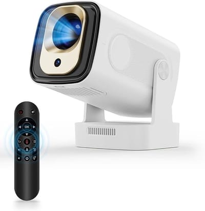 Mini Beamer Full HD 1080p – 260 ANSI Lumen – Autofocus – WiFi 6 en Bluetooth 5.4 – 4K Ondersteuning
