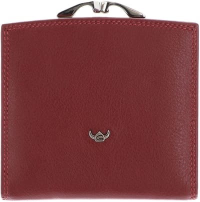 Golden Head Leren portemonnee Polo RFID Protect Bügelbörse 2049 Rot donkerrood