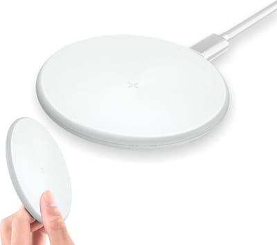 Phreeze Draadloze Oplader - Qi Wireless Charger - Draadloos opladen telefoon - Wit - Universeel