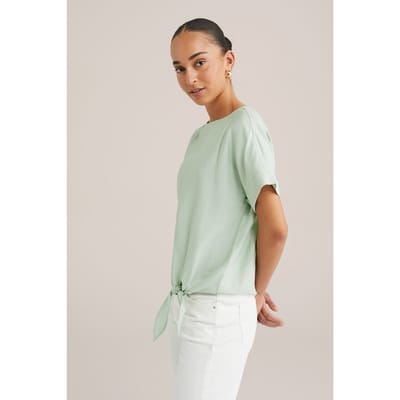 WE Fashion T-shirt Mint Green Taglia: XS | Magliette intime Outlet | Donna | Ciano