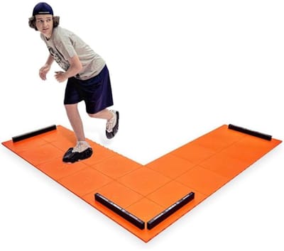 Slide Board voor Cardio en Balans - Ideale Oefening voor Benen, Bilspieren en Kernspieren - Geschikt voor Thuis Gym