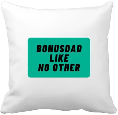Akyol - bonusdad like no other Kussen hoes - Vader - geweldige bonusvader - niemand anders - verjaardag - cadeau - kado - bedankje - geschenk - 40 bij 40 cm