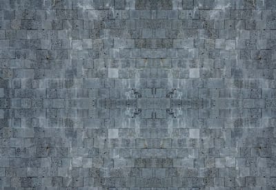 Fotobehang Stone Wall | XL - 208cm x 146cm | 130g/m2 Vlies