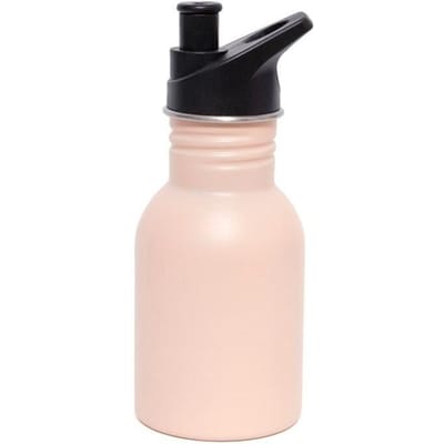 Petit Monkey - Drinkfles RVS Backed - Drinkflessen - Dawn Rose