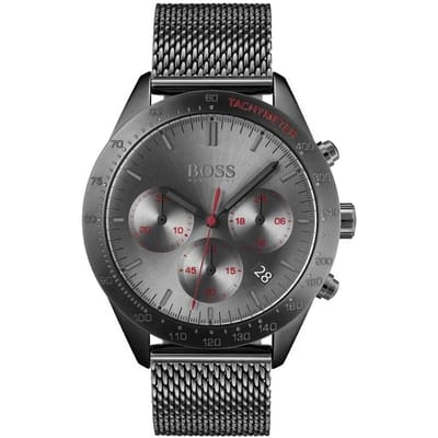 Hugo Boss 1513637 Talent Gunmetal Herenhorloge 42 grijs