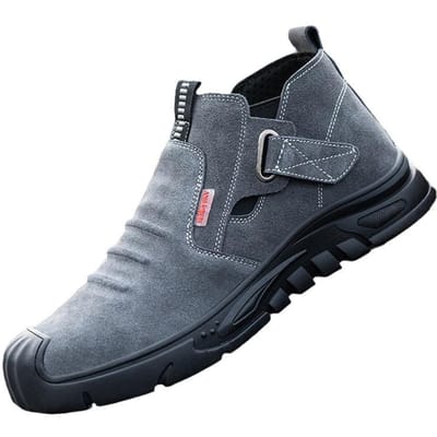 Geïsoleerde Arbeidsverzekeringsschoenen Heren Anti-verpletterende en Anti-perforatie Veiligheidsgeïsoleerde Schoenen Slijtvaste en Antislip Schoenen 46 gray