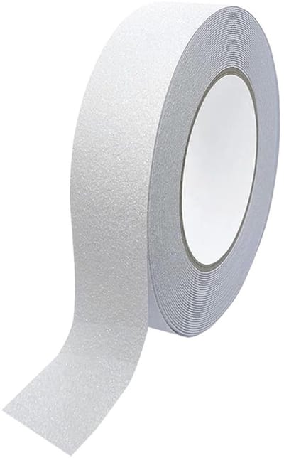 Transparante Antislip Tape 10M x 2.5cm - Zelfklevende Veiligheidstape voor Binnen en Buiten, Ideaal voor Trappen en Vloeren