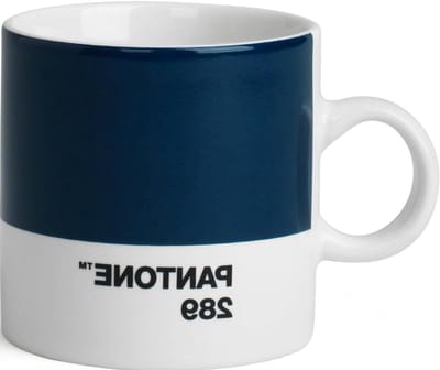 Espresso Kopje - Kleine Koffiecup - Genieten van Koffie - Handgemaakt Porselein - 120 ml - Donkerblauw