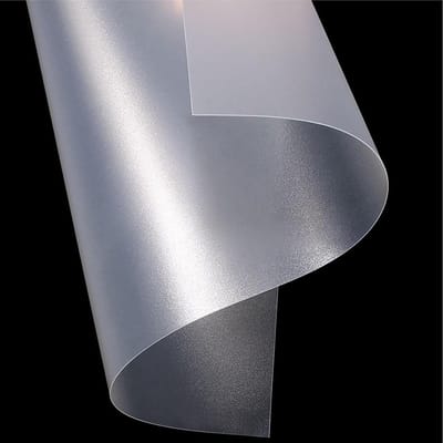 Polypropyleen Platen - Matte Vellen - Doe-het-zelf Projecten - Semi-transparant - 100x100 mm - One Color