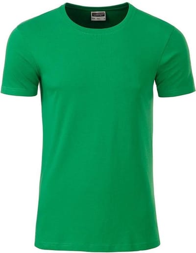 James and Nicholson - Heren Standaard T-Shirt (Groen)