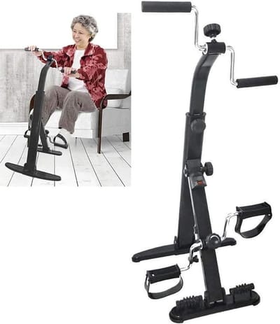 Hometrainer Arm Been - Fitnessapparaat Senioren - Lichaamstraining Thuis - In Hoogte Verstelbaar - 5 kg - Niet gespecificeerd