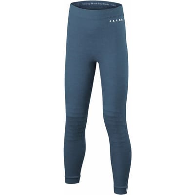 FALKE Wool-Tech Long sneldrogend wol functioneel lang functioneel ondergoed kinderen blauw - maat 110-116