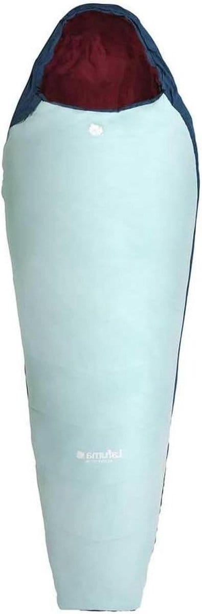 Damesslaapzak - Compacte slaapzak - Kamperen en trektochten - Waterafstotende voering - 650 gram - Blauw