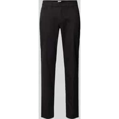 BRAX Heren Chino Broek regular/straight Zwart 33W / 34L Volwassenen