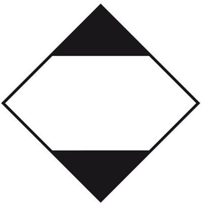 ADR sticker beperkte hoeveelheden 300 x 300 mm