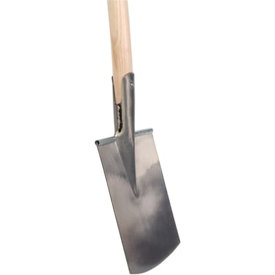 Talen Tools - Damesspade - Blank gepolijst - Essenhouten steel - 85 cm