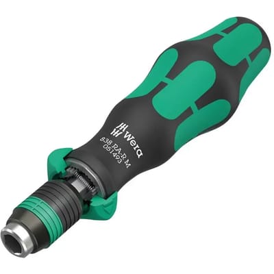 Wera 838 RA-R M Werkplaats Bitschroevendraaier 1/4 (6.3 mm) 25.50 mm