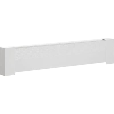 Caches pour radiateurs plinthe, Série de base 916 mm Couvercle avant standard pour unité de chauffage électrique pour l'amélioration de la maison, Acier robuste, Installation facile pour