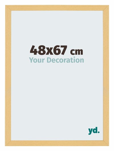 Your Decoration - Puzzellijst 48x67 cm - Beuken Decor - Puzzellijst 500-1000 stukjes - MDF Fotolijst - Mura