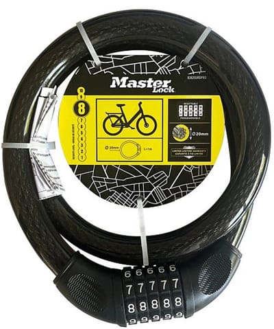Masterlock Gevlochten staalkabel - 20mm x 1m