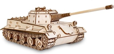 Eco-Wood-Art Tank LOWE - Houten Modelbouw