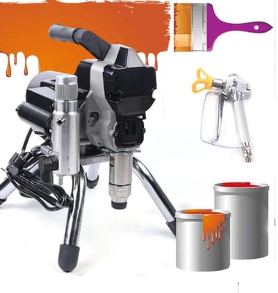 Verfspuit - Professionele Spuit - Elektrisch Airless Verfpistool - Multifunctioneel Spuitpistool - 2200W - 23MPa - Voor Vele Verfsoorten