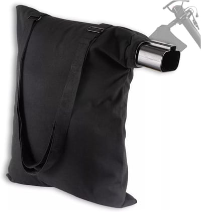 Schoudertas Tuingereedschap - Bladblazer Tas - Tuinonderhoud - Duurzaam Katoen - 123 Ounce - Zwart